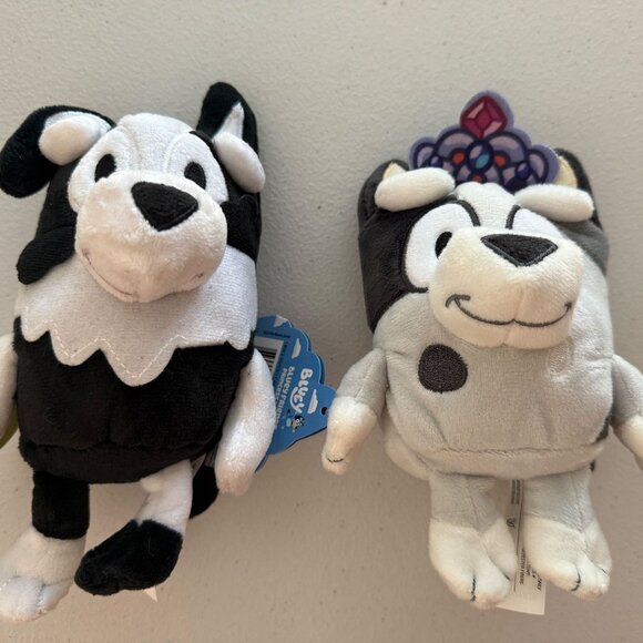 Bluey Other - Bluey Friends - Mackenzie and Princess Muffin Plush Soft and Cuddle Stuf…